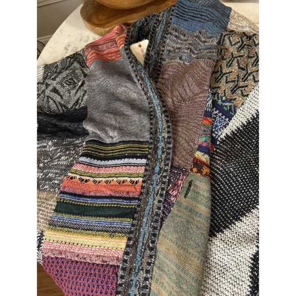 Caroline Patchwork Poncho by Cecilia Prado for Anthropologie Medium NWT - Picture 6 of 6